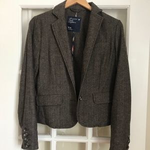 American Eagle Tweed Blazer - Medium